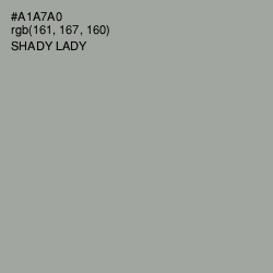 #A1A7A0 - Shady Lady Color Image